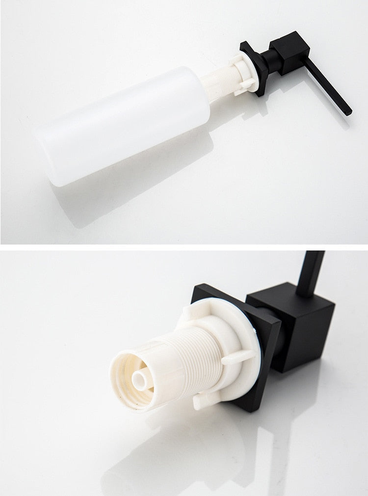Square Shape Kitchen Sink Soap Dispenser