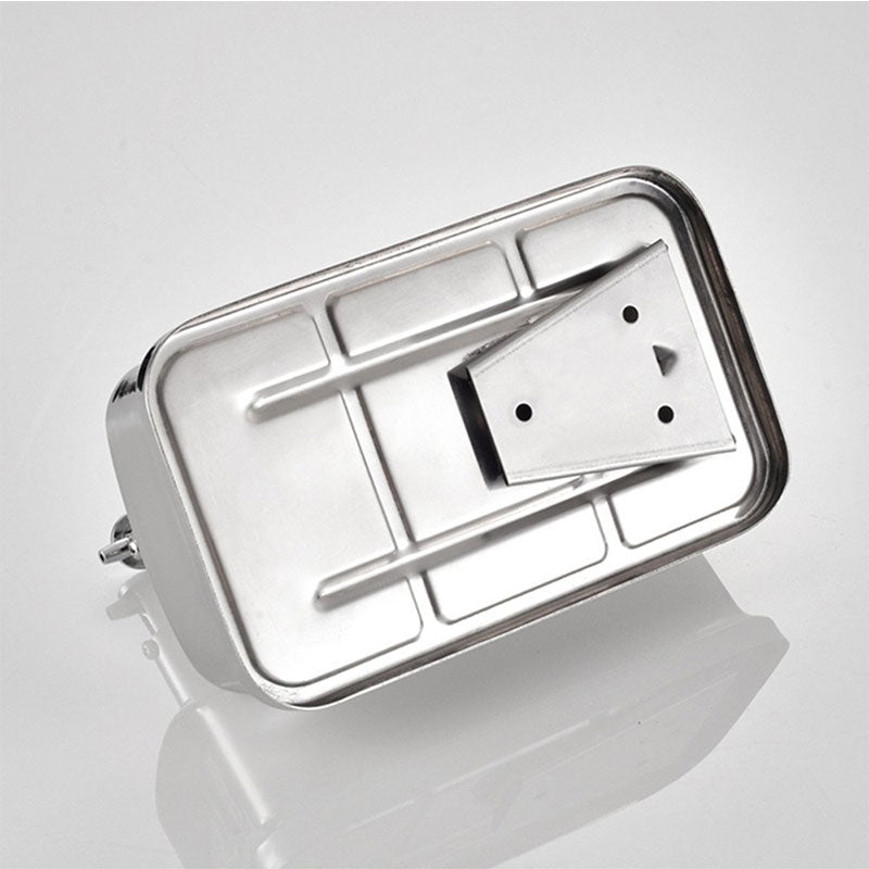 Silver Wall-mounted Soap Dispenser