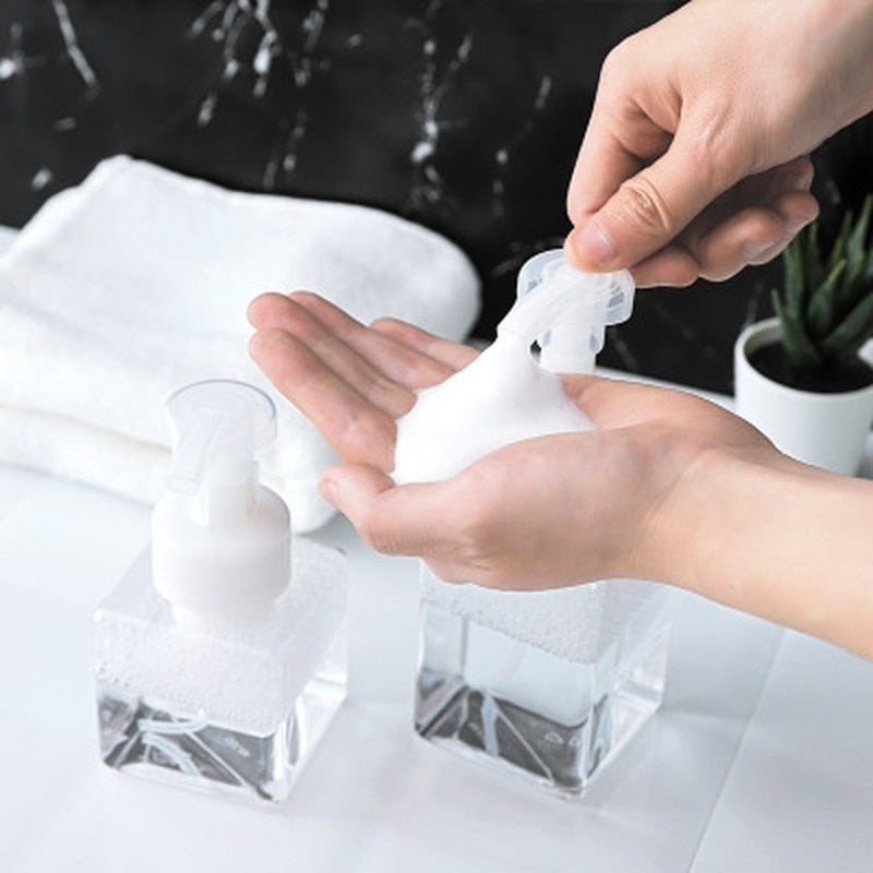 Foaming Manual Plastic Soap Dispenser