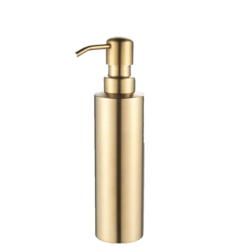 Brushed Gold Soap Dispenser