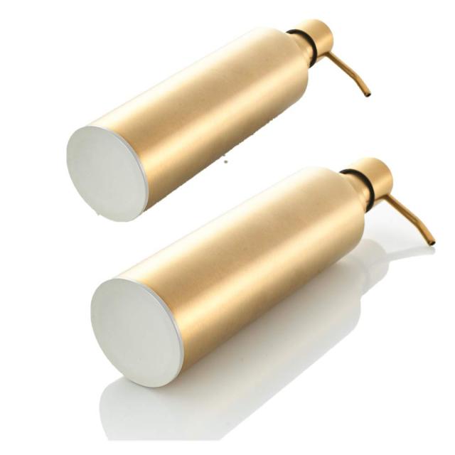 Brushed Gold Soap Dispenser