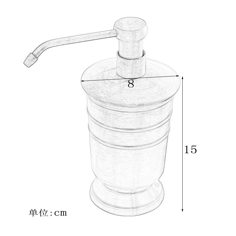 Golden 5pcs Bathroom Set