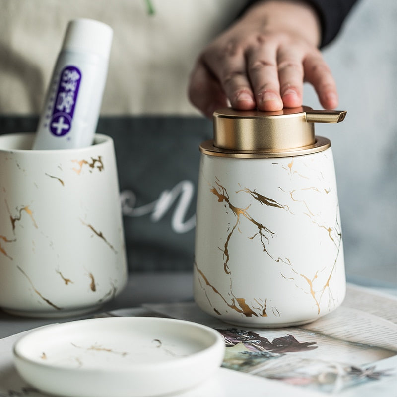 Ceramics Bathroom 4pcs Set