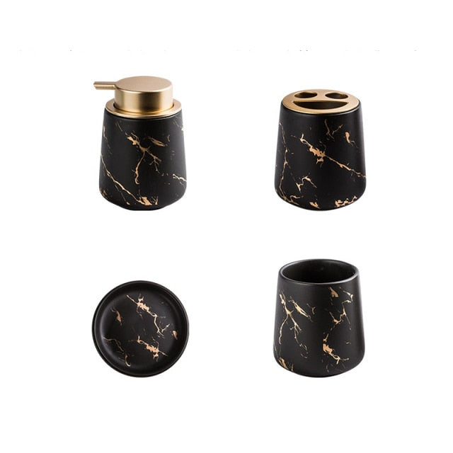 Ceramics Bathroom 4pcs Set