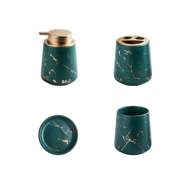 Ceramics Bathroom 4pcs Set