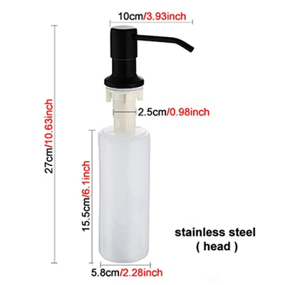 300ML Kitchen Sink Soap Dispenser