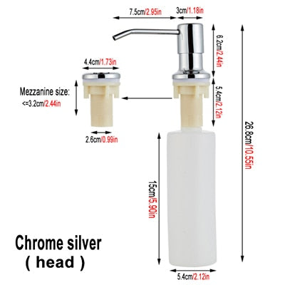 300ML Kitchen Sink Soap Dispenser