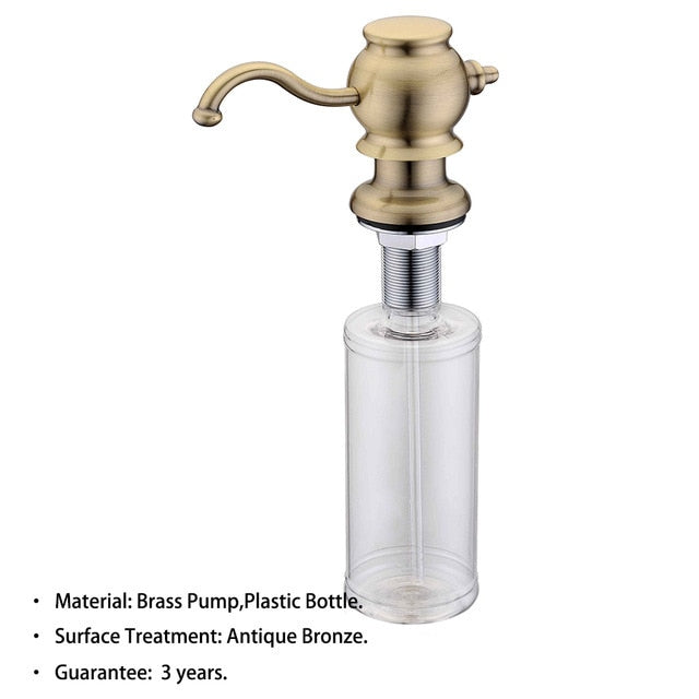 Stylish Pump Soap Dispenser For Kitchen Sink