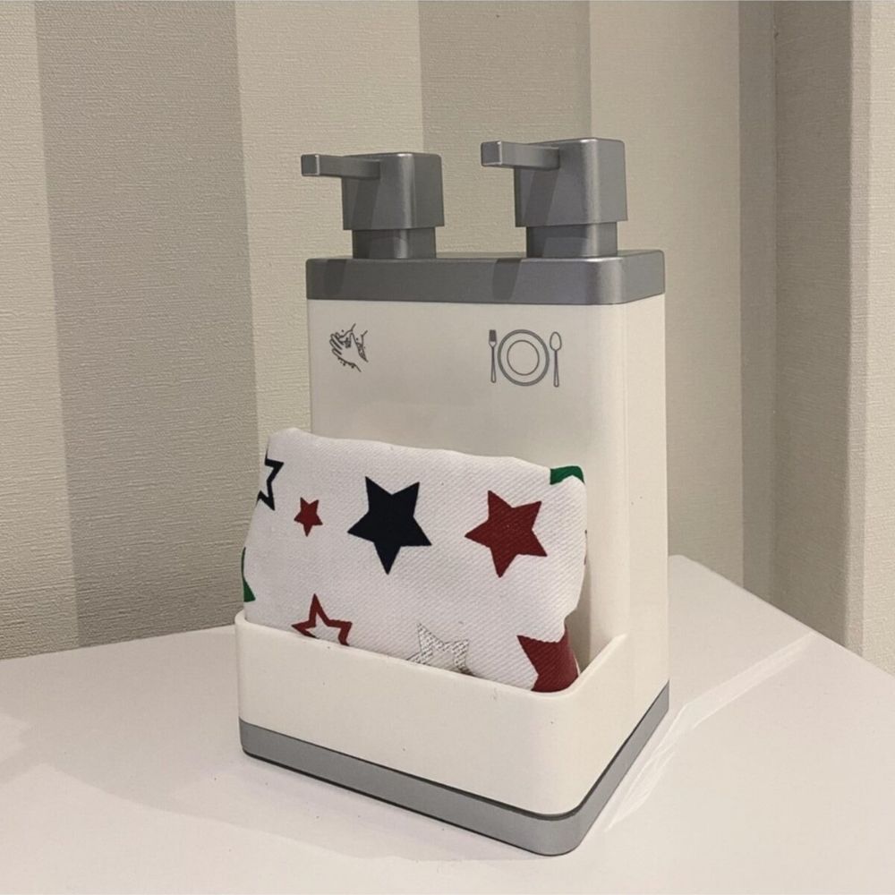 2 in 1 Kitchen Soap Dispenser