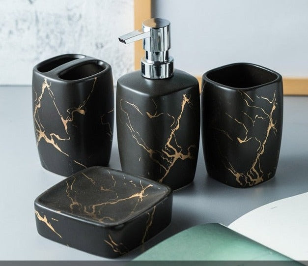Ceramics Bathroom 5pcs Set