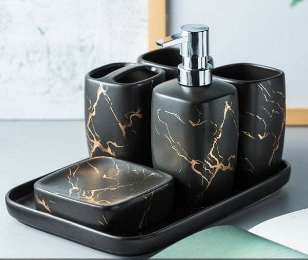 Ceramics Bathroom 5pcs Set