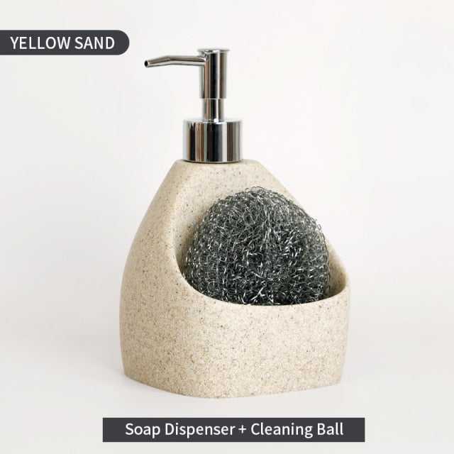 400ml Kitchen Soap Dispenser With Storage