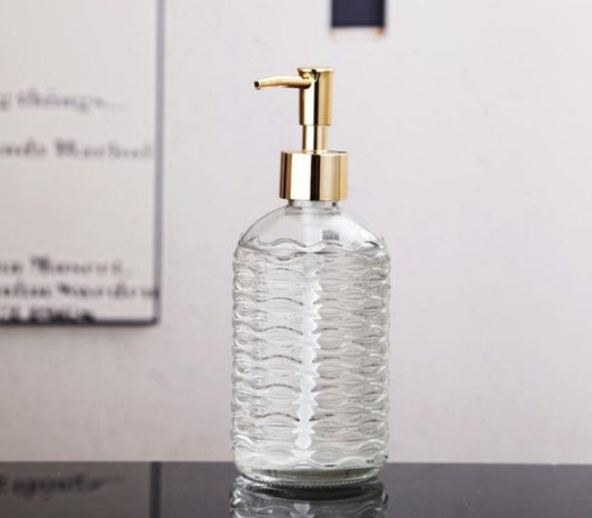 400ml Vintage Gold Head Soap Dispenser