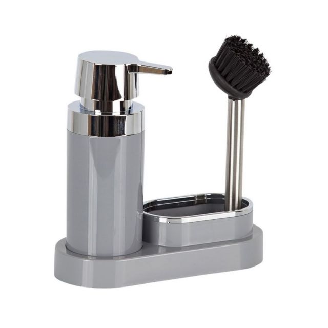 Dish Soap Dispenser With Brush
