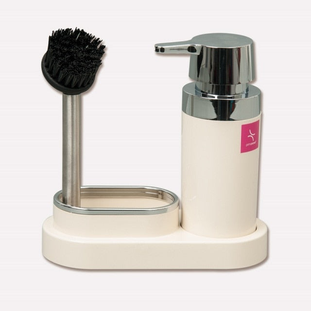 Dish Soap Dispenser With Brush
