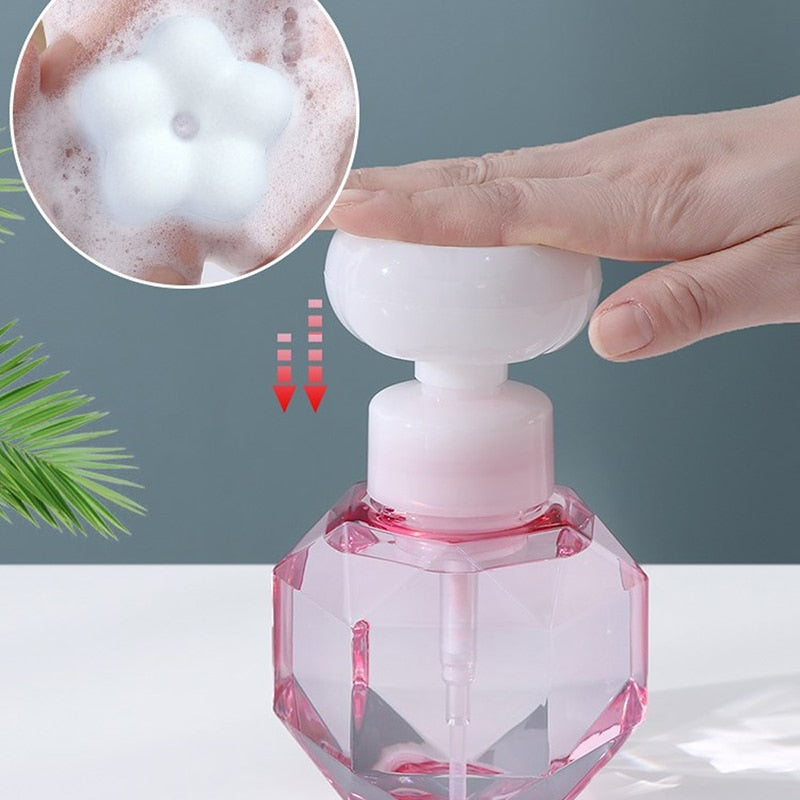 Flower Shape Foam Soap Dispenser