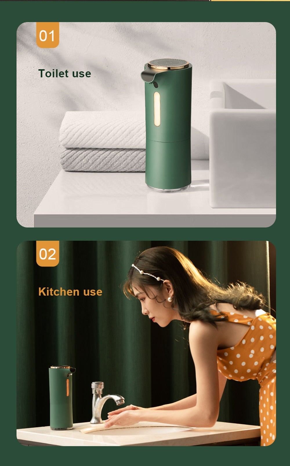 Smart Touchless Foam Soap Dispenser