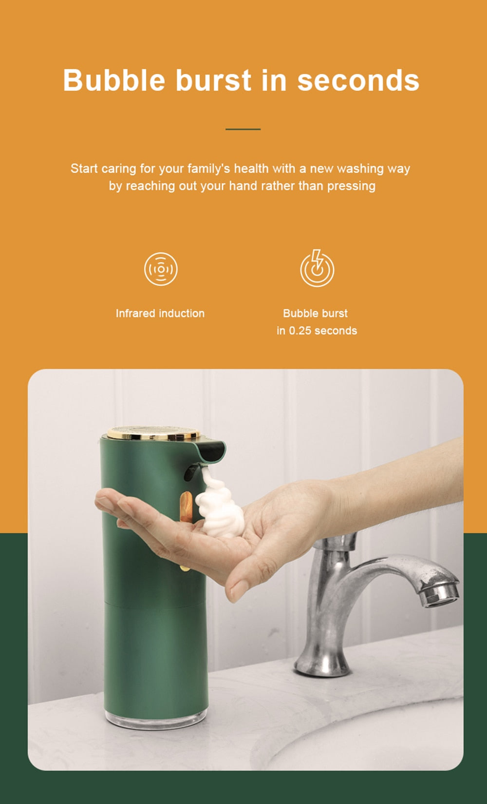 Smart Touchless Foam Soap Dispenser