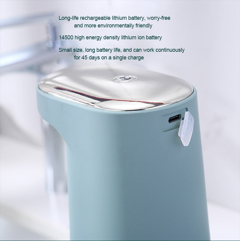 Automatic Rechargeable Foaming Soap Dispenser