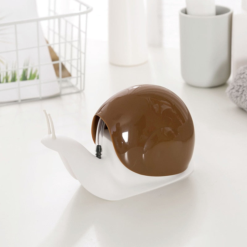 Creative Snail Design Liquid Soap Dispenser