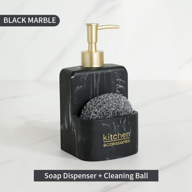Kitchen Soap Dispenser with Sponge