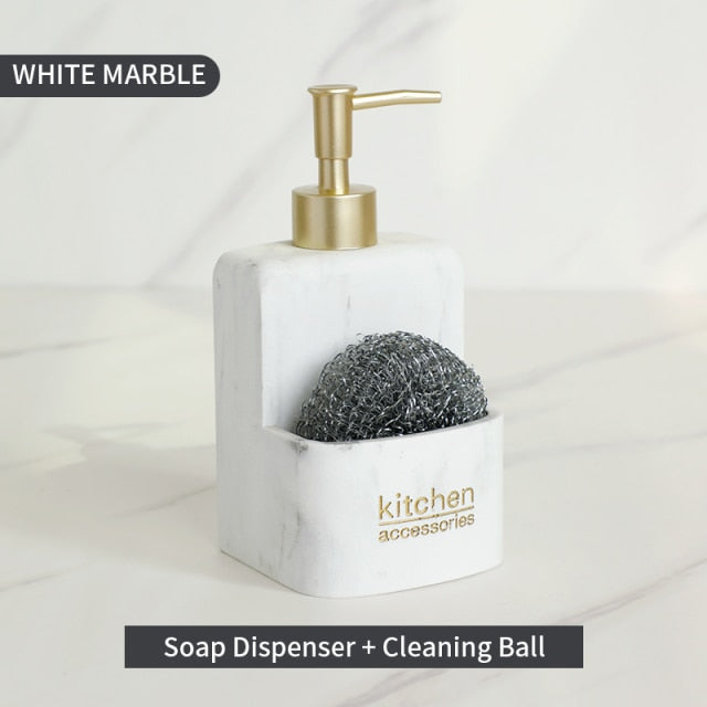 Kitchen Soap Dispenser with Sponge