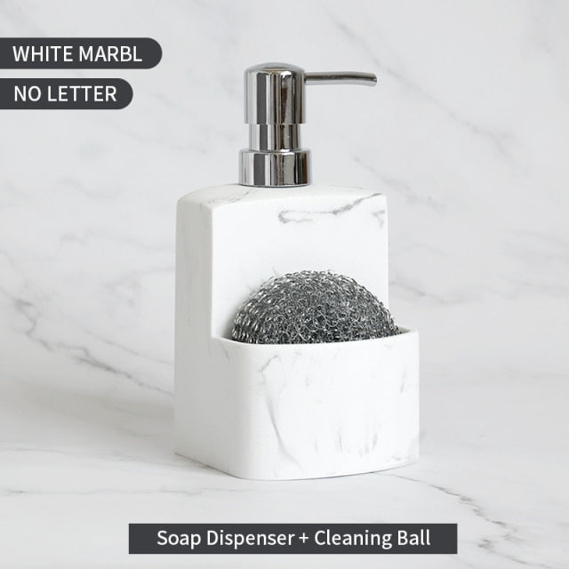 Kitchen Soap Dispenser with Sponge
