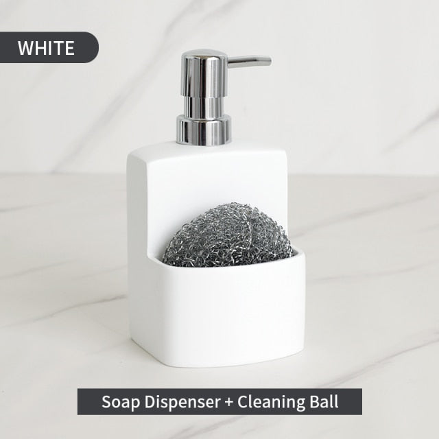 Kitchen Soap Dispenser with Sponge