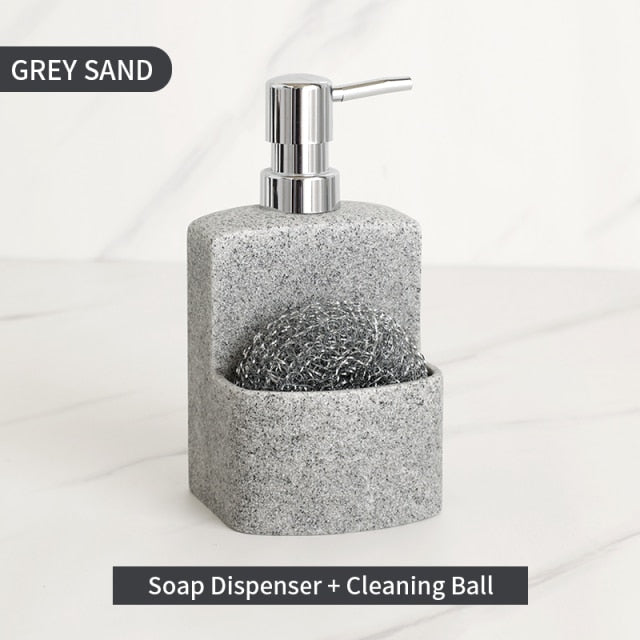 Kitchen Soap Dispenser with Sponge