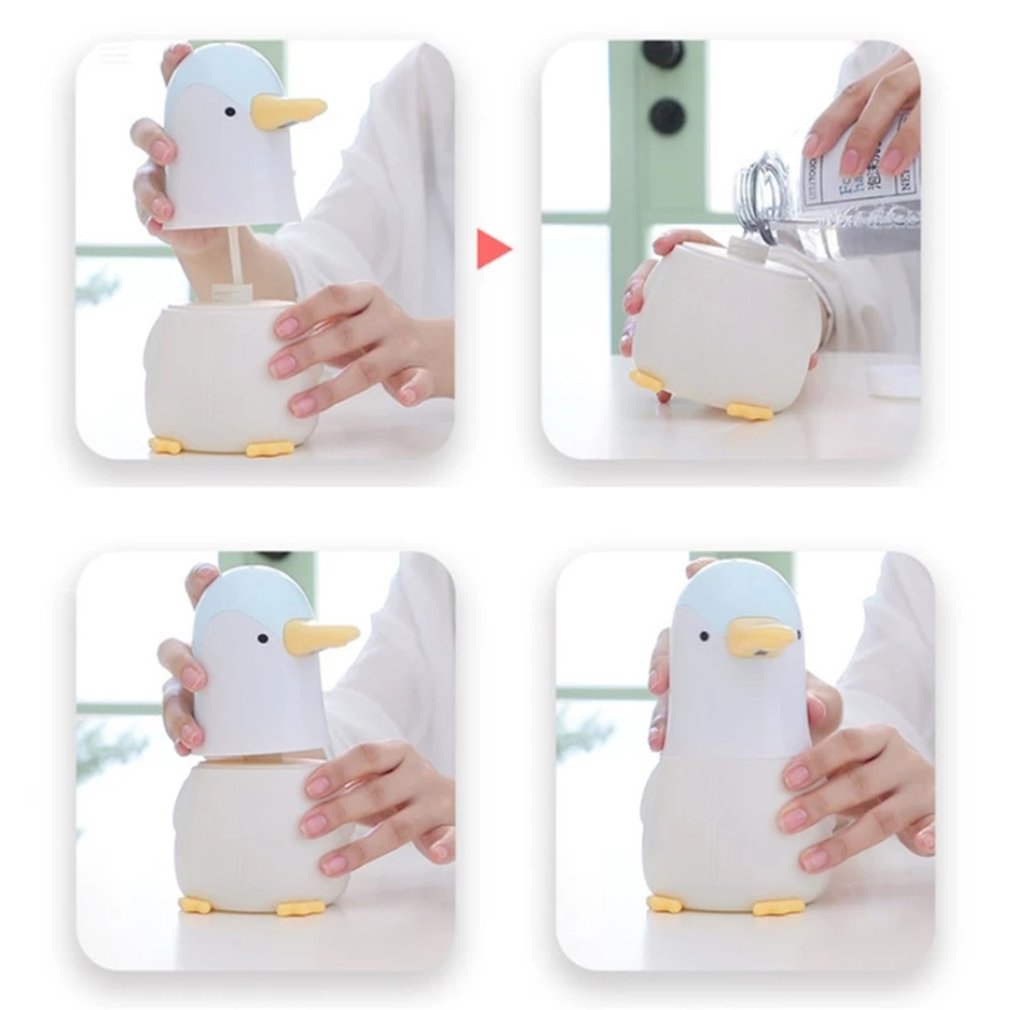Cute Penguin Automatic Soap Dispensers
