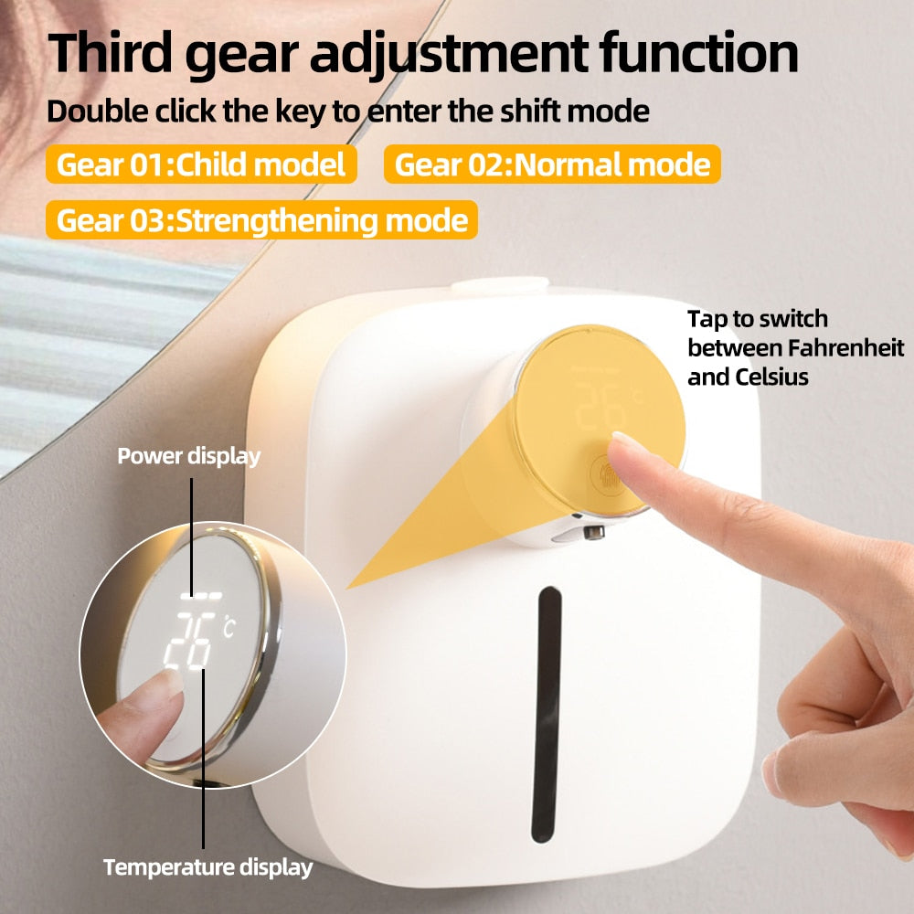 Automatic Digital Foam Soap Dispenser