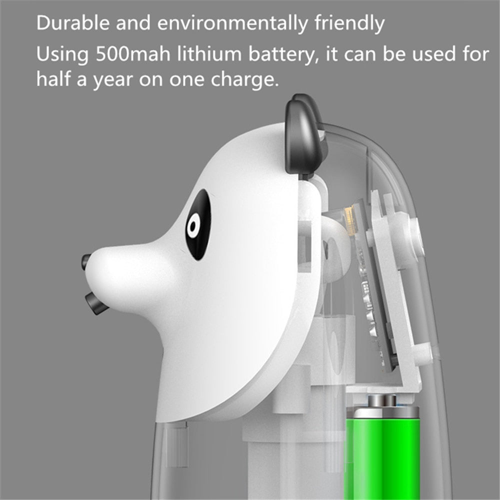 280ml Automatic Panda Soap Dispenser
