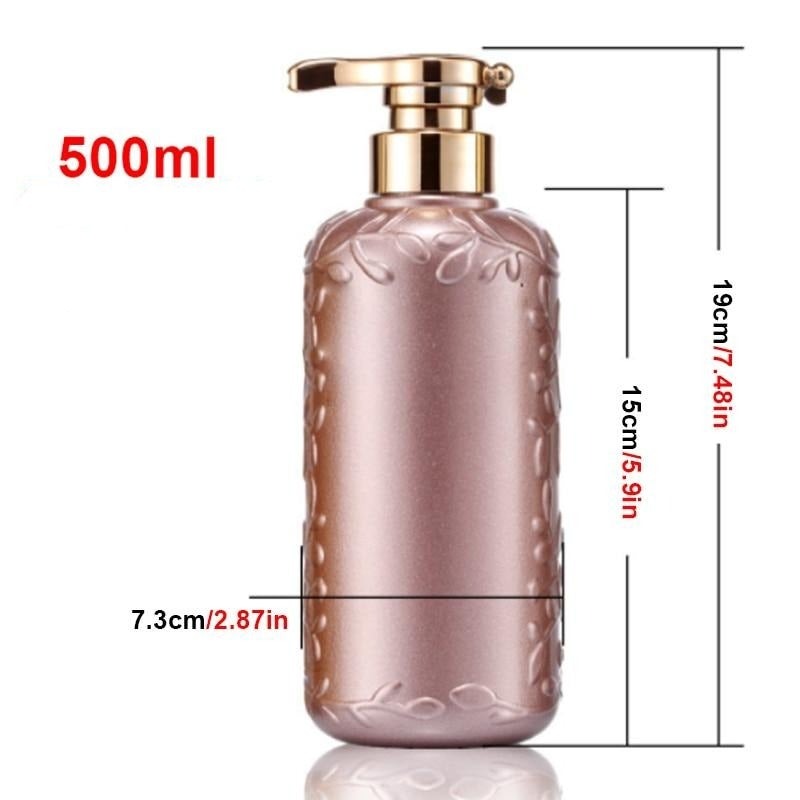 Oval Leaf Hand Soap Dispenser Bottle