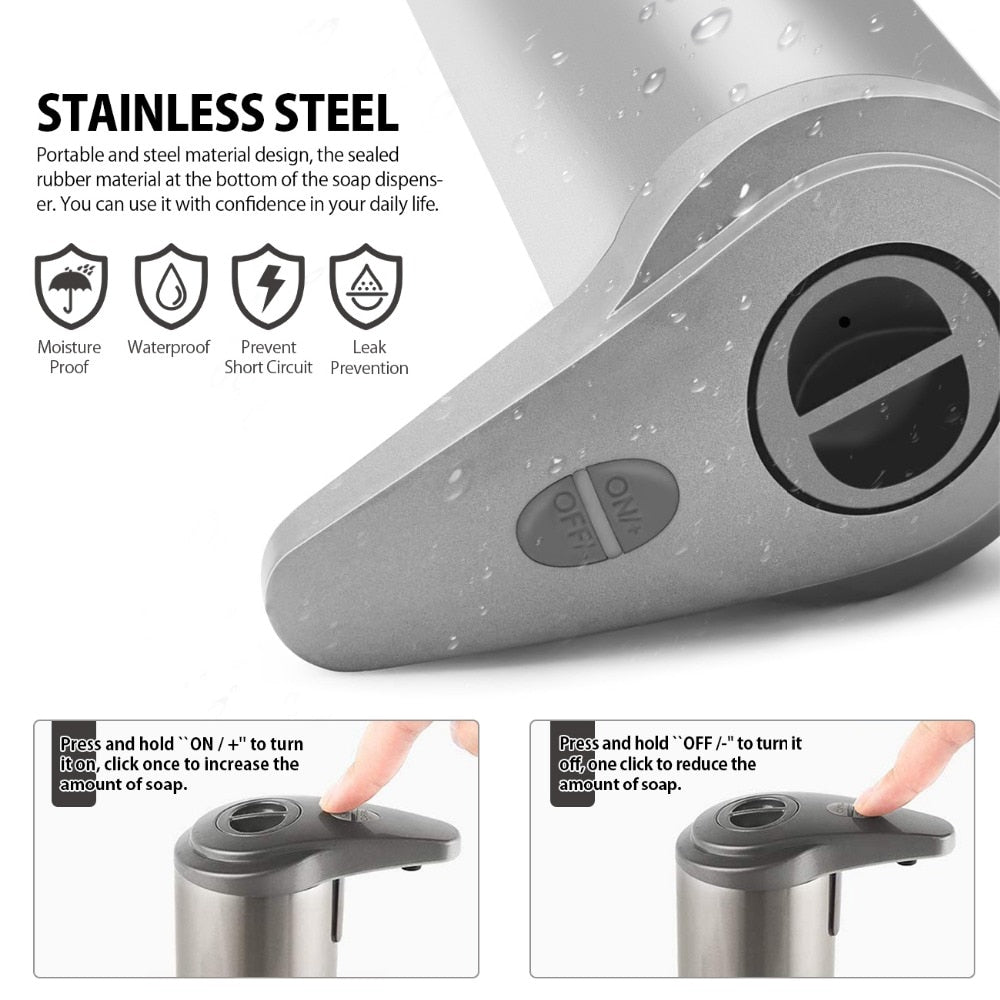 Stainless Steel Automatic Liquid Soap Dispenser