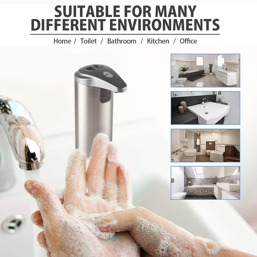 Stainless Steel Automatic Liquid Soap Dispenser