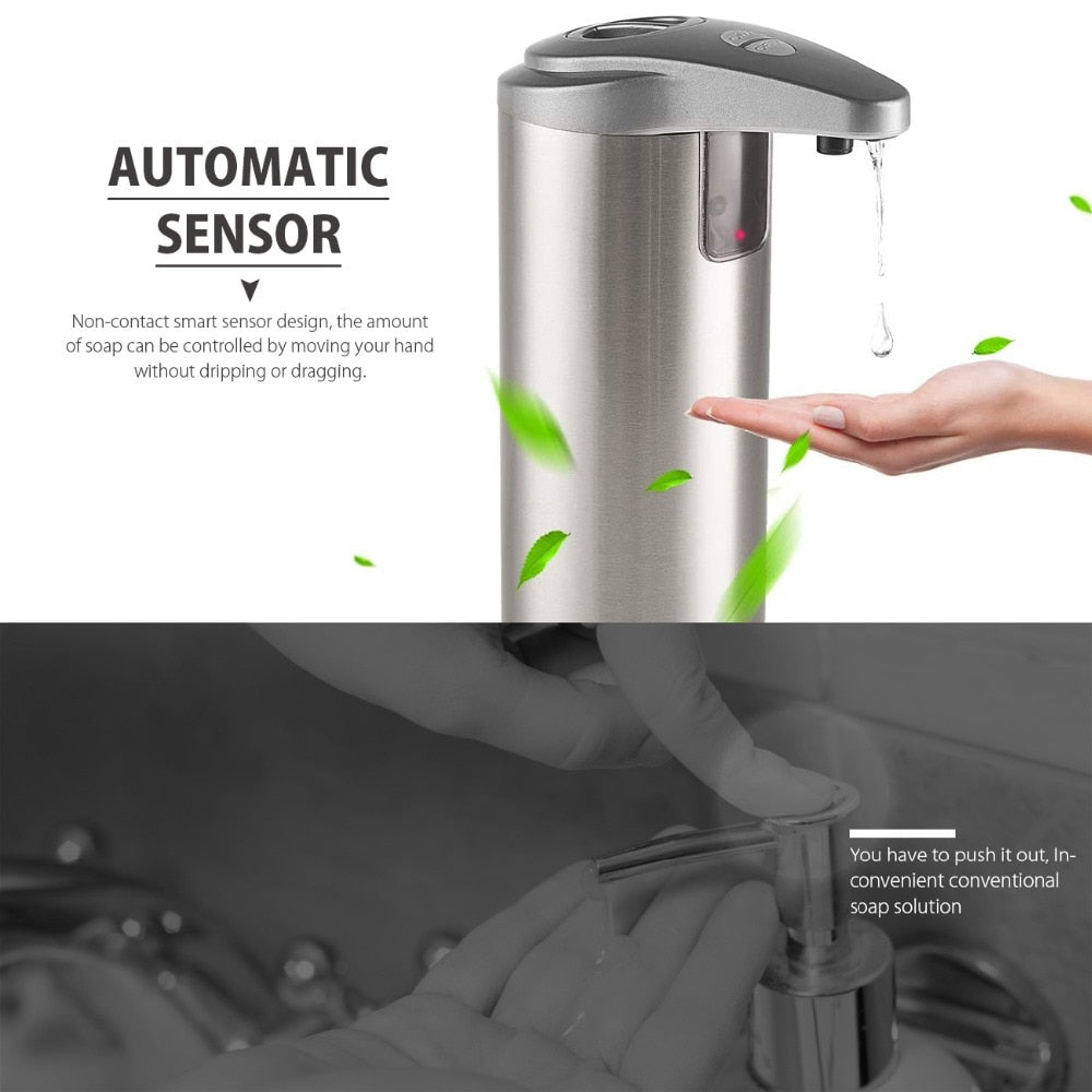 Stainless Steel Automatic Liquid Soap Dispenser