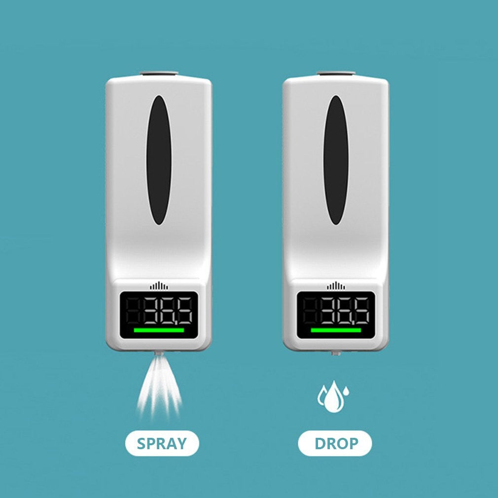 Infrared Digital Temperature Measuring Soap Dispenser