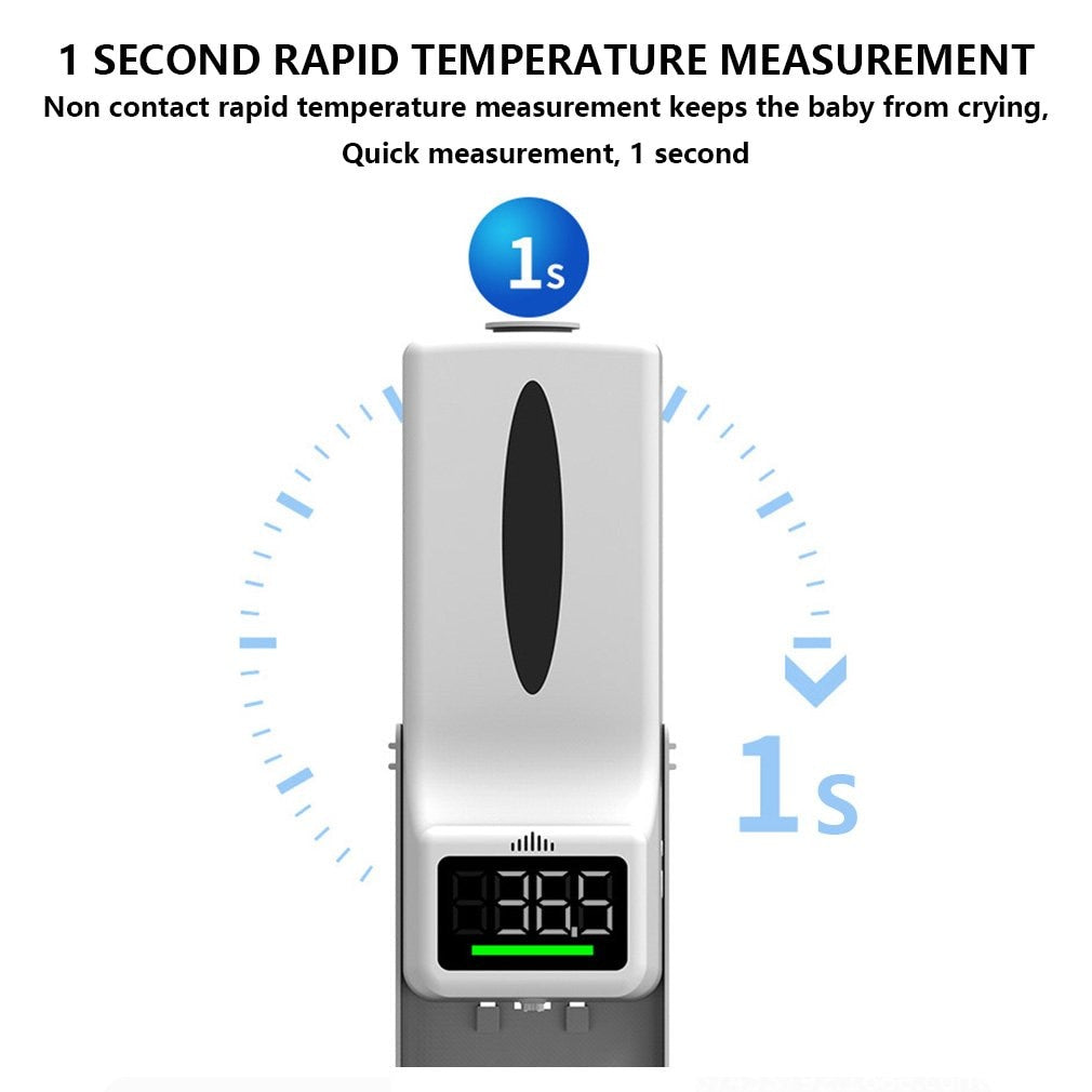 Infrared Digital Temperature Measuring Soap Dispenser