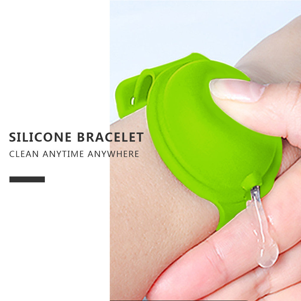 Portable Silicone Soap Dispenser Bracelet