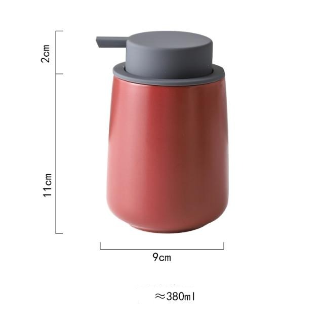 Ceramic Soap Dispenser Pump Bottle