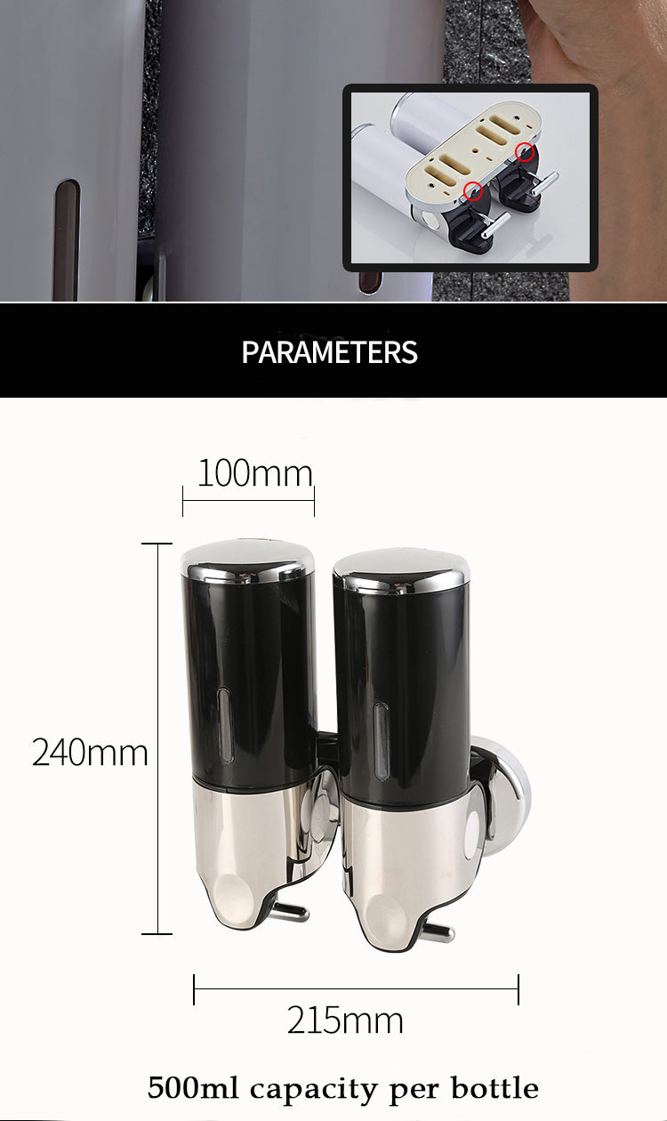 Elegant Wall Mount Soap Dispenser