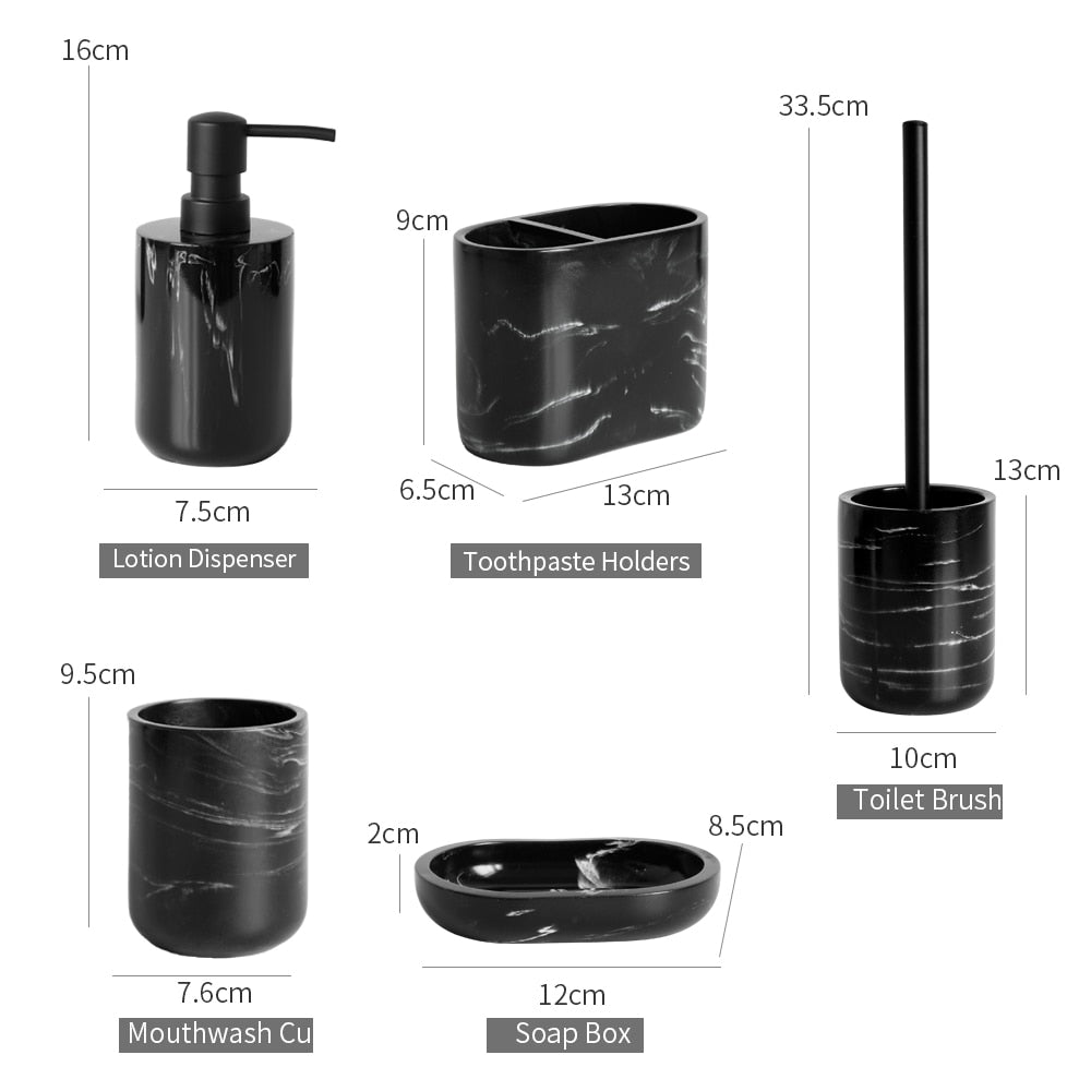 Bathroom Accessories Set