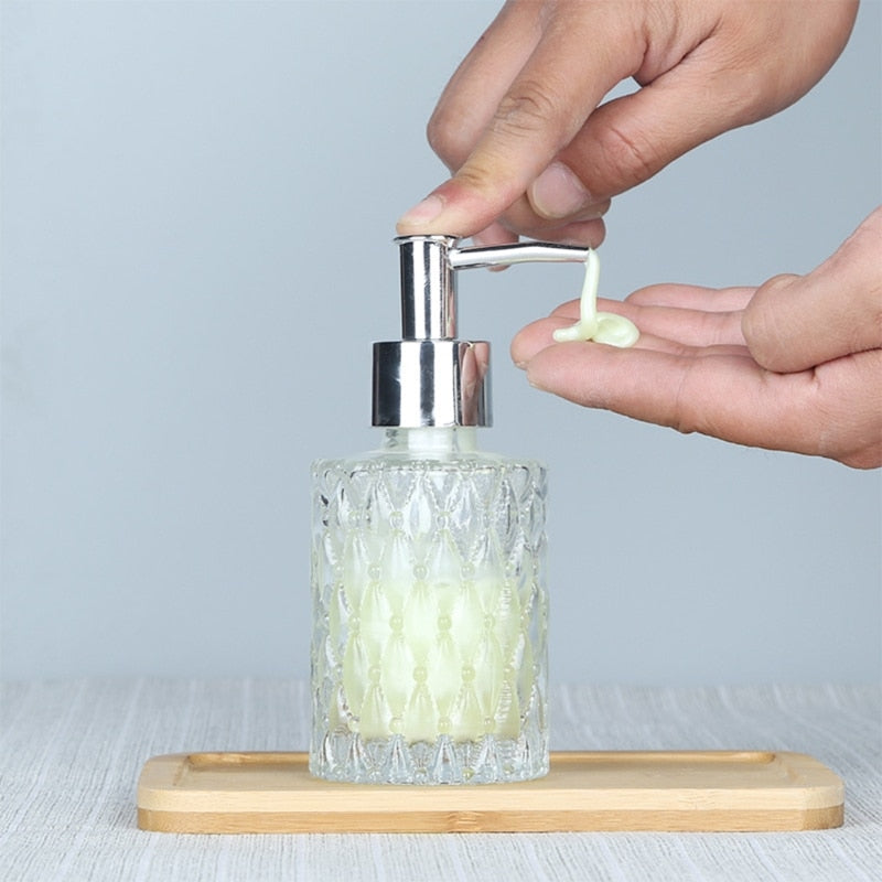 160ml Glass Hand Soap Dispenser