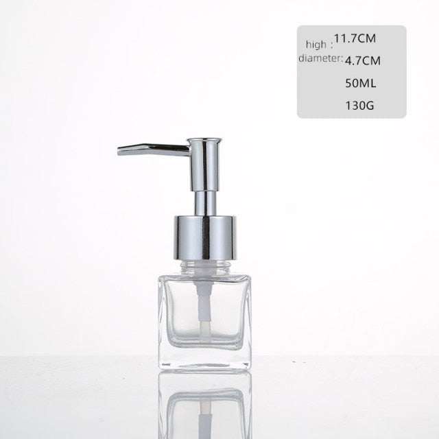 European Style Glass Hand Washing Bottles