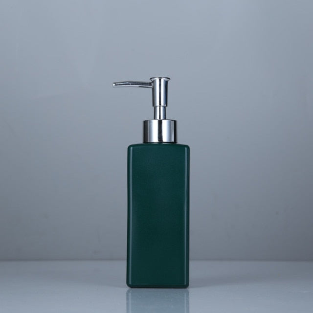 350ML Glass Soap Dispenser Bottles