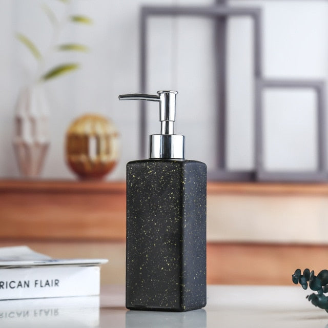 350ML Glass Soap Dispenser Bottles