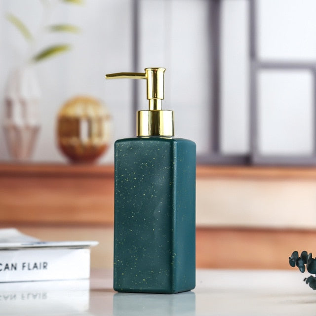 350ML Glass Soap Dispenser Bottles