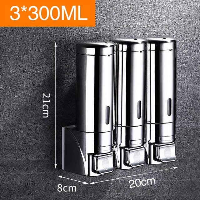 Stainless Steel 3-in-1 Dispenser