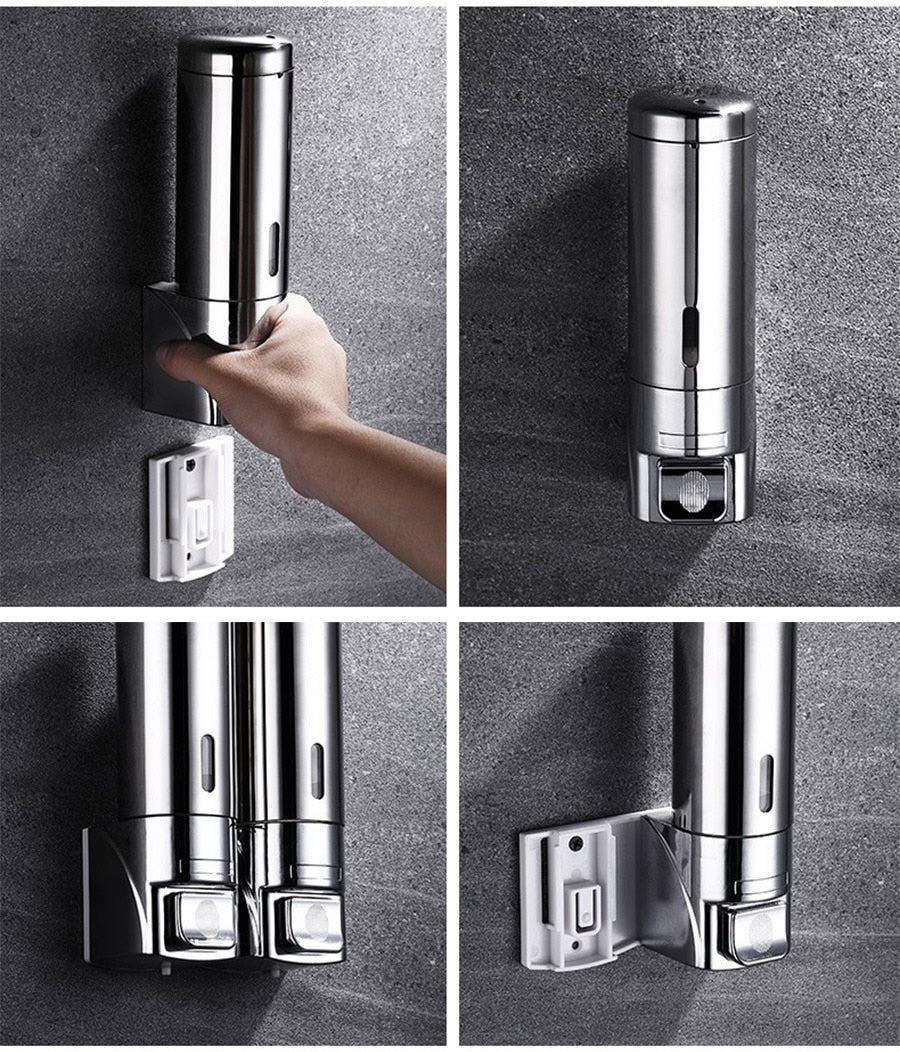 Stainless Steel 3-in-1 Dispenser