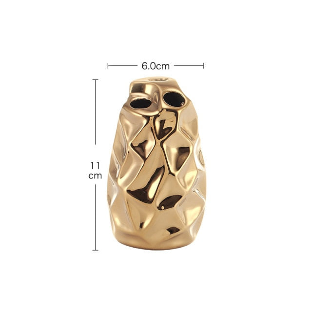 Ceramic Gold 4pcs Bathroom Set